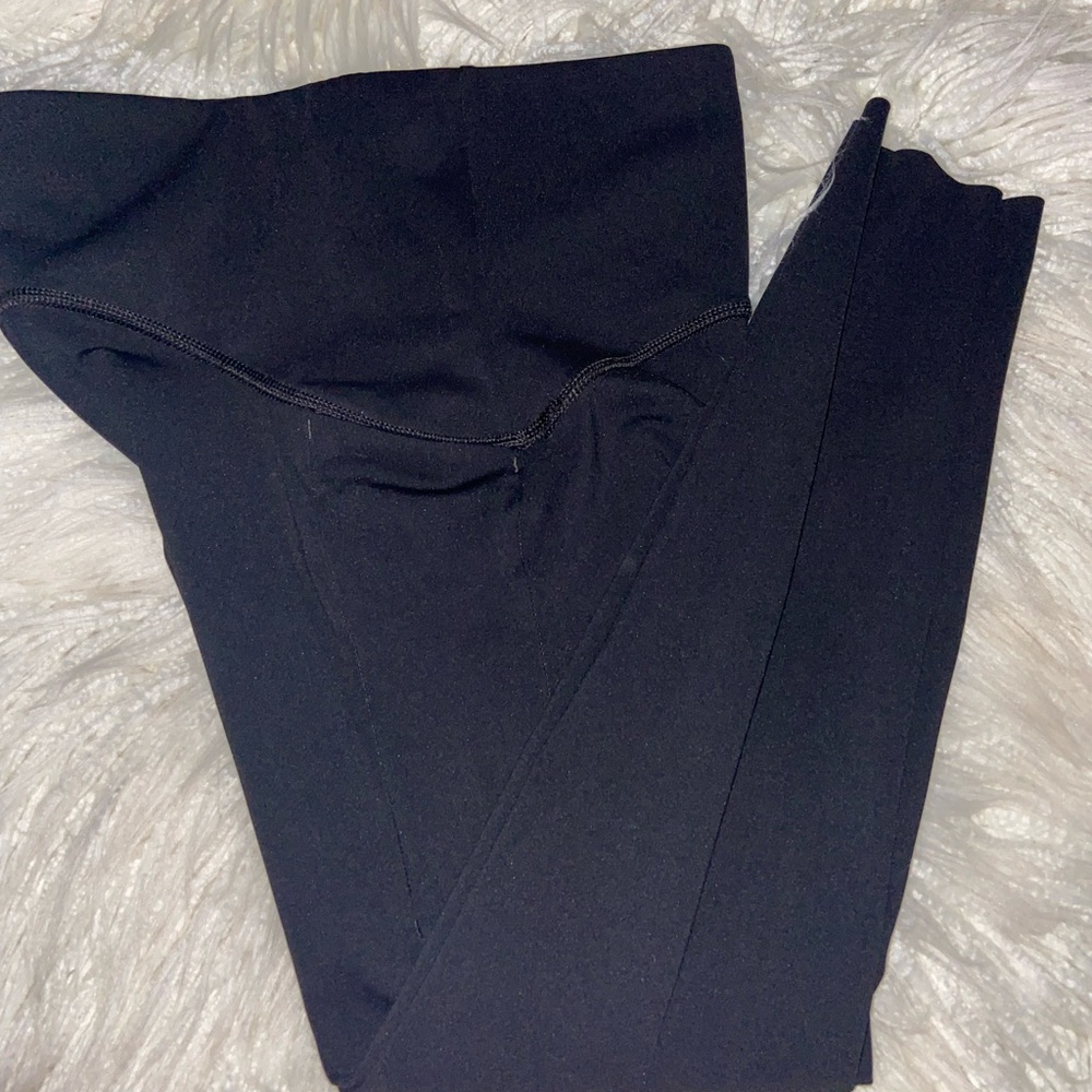 SPANX Midnight Black High-Waist Leggings - Picture 11 of 12